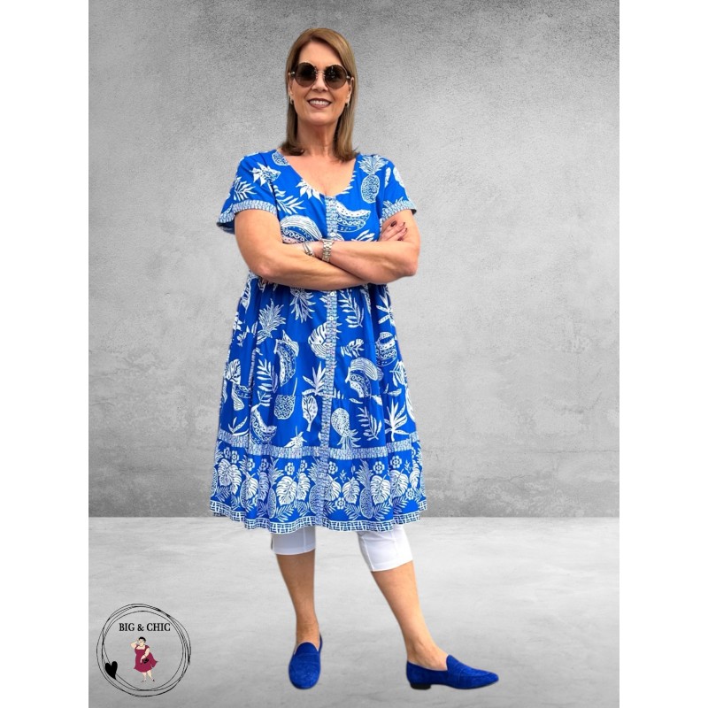 Orientique Jurk Comondoro Blue