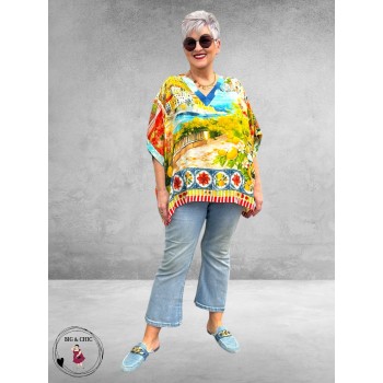 Orientique Blouse/Shirt – Amalfi Print