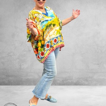 Orientique Blouse/Shirt – Amalfi Print