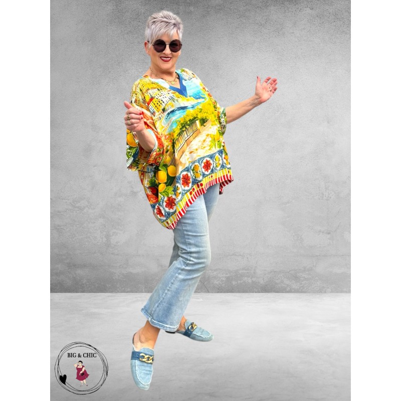 Orientique Blouse/Shirt – Amalfi Print