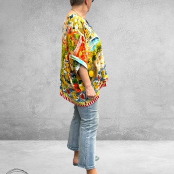 Orientique Blouse/Shirt – Amalfi Print