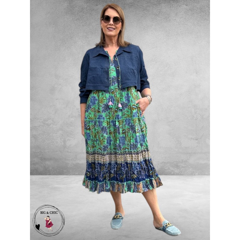 Orientique Jurk Las Cuevas Katoen