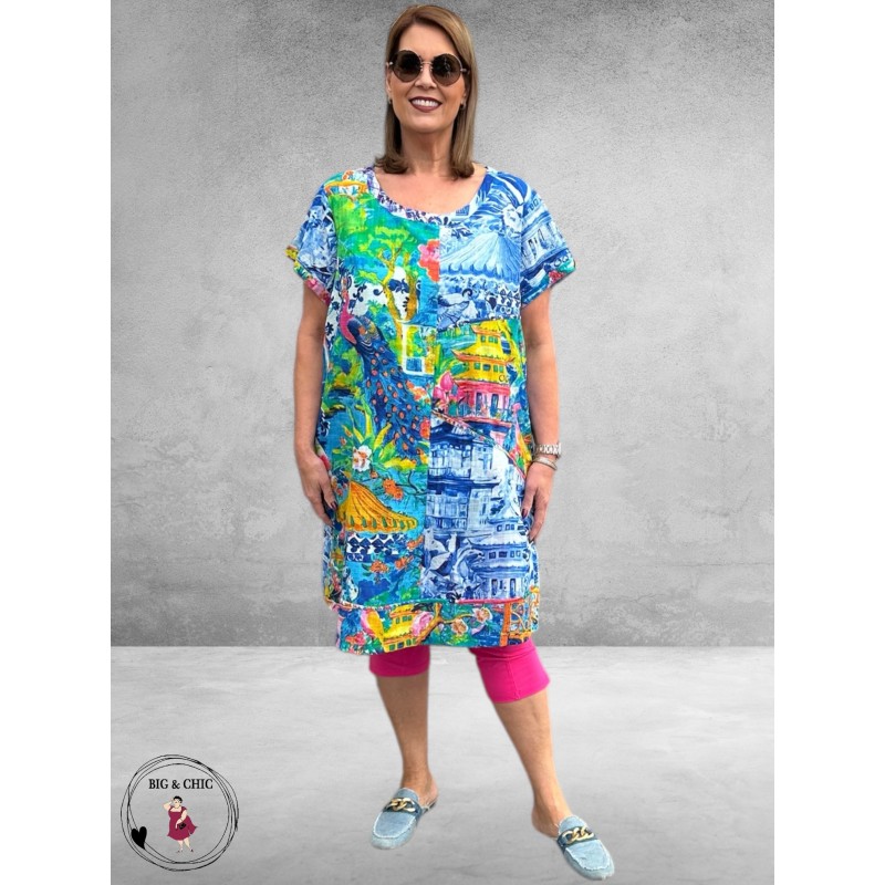 Orientique Jurk Okayama Patch