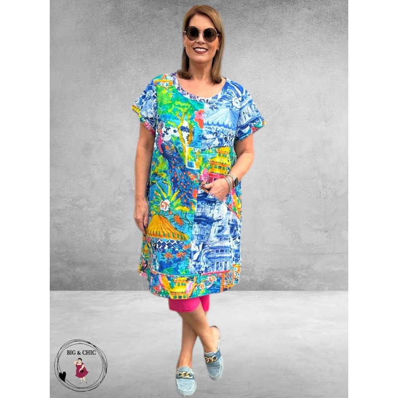 Orientique Jurk Okayama Patch