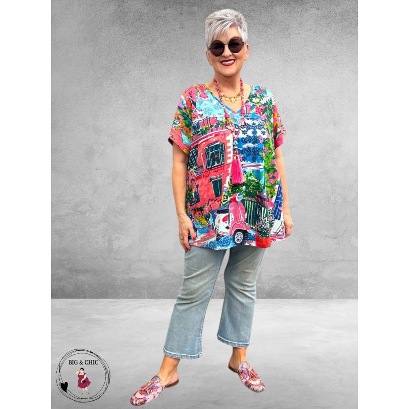 Orientique T-shirt Scooter