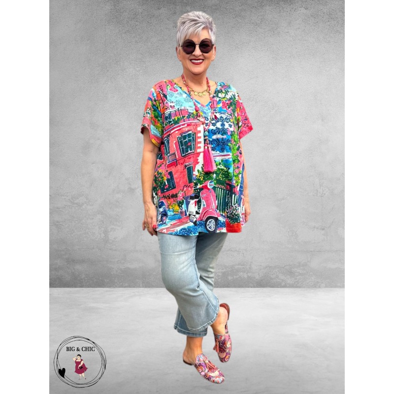 Orientique T-shirt Scooter