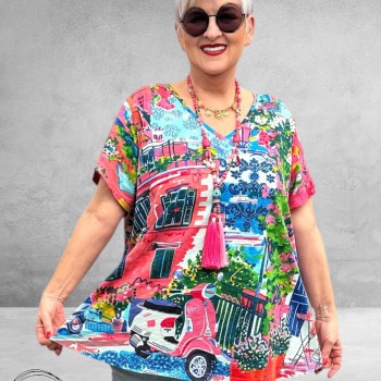 Orientique T-shirt Scooter