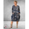 Orientique Jurk Bahadoe Bubble Blauw