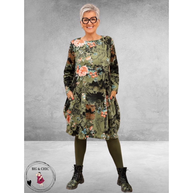 ORIENTIQUE Jurk Bubble Keqioa 