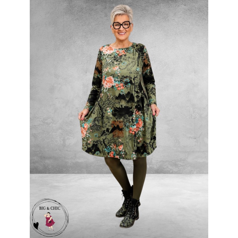 ORIENTIQUE Jurk Bubble Keqioa 