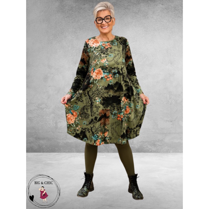 ORIENTIQUE Jurk Bubble Keqioa 