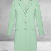 Plus Basics Blazer Long Jacket Mint