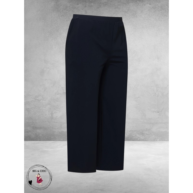 Plus Basics Culotte Navy