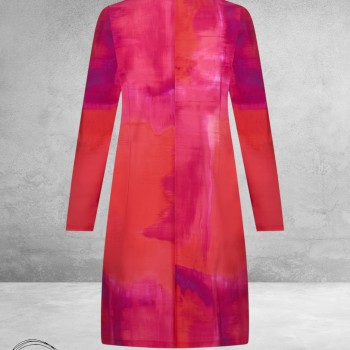 Plus Basics Blazer Long Jacket Bright Batik