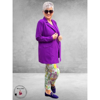 PLUS BASICS Broek 7/8 Spring Garden