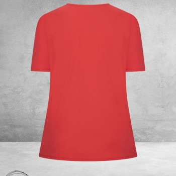 Plus Basics Wrap Top Saffraan