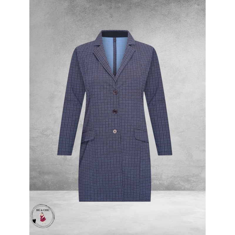Plus Basics Blazer Midi Jacket PdP ICE