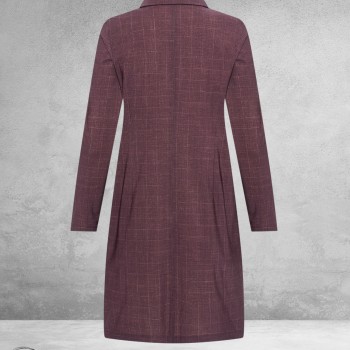 Plus Basics Blazer Long Jacket CARRÉ PINK