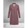 Plus Basics Blazer Long Jacket PdP PINK