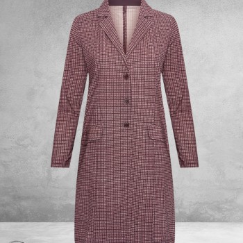 Plus Basics Blazer Long Jacket PdP PINK