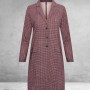 Plus Basics Blazer Long Jacket PdP PINK