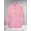 PLUS BASICS Shirt Puffed ANTIQUE PINK