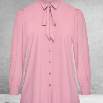PLUS BASICS Shirt Puffed ANTIQUE PINK