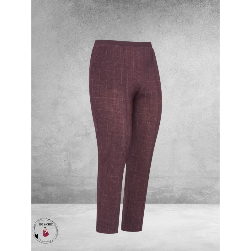 PLUS BASICS Broek/Pants CARRÉ PINK