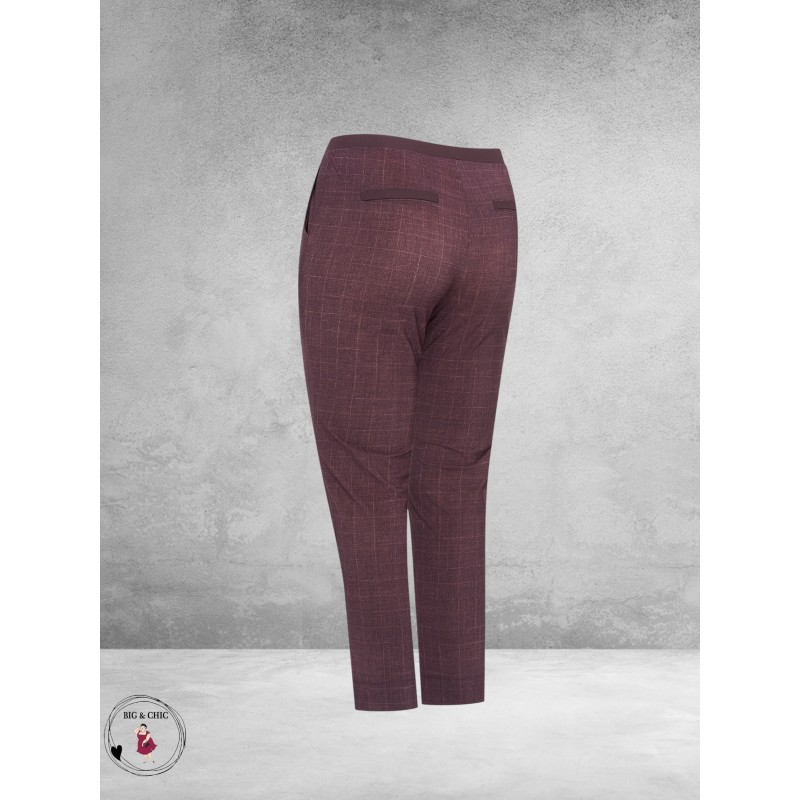 PLUS BASICS Broek/Pants CARRÉ PINK