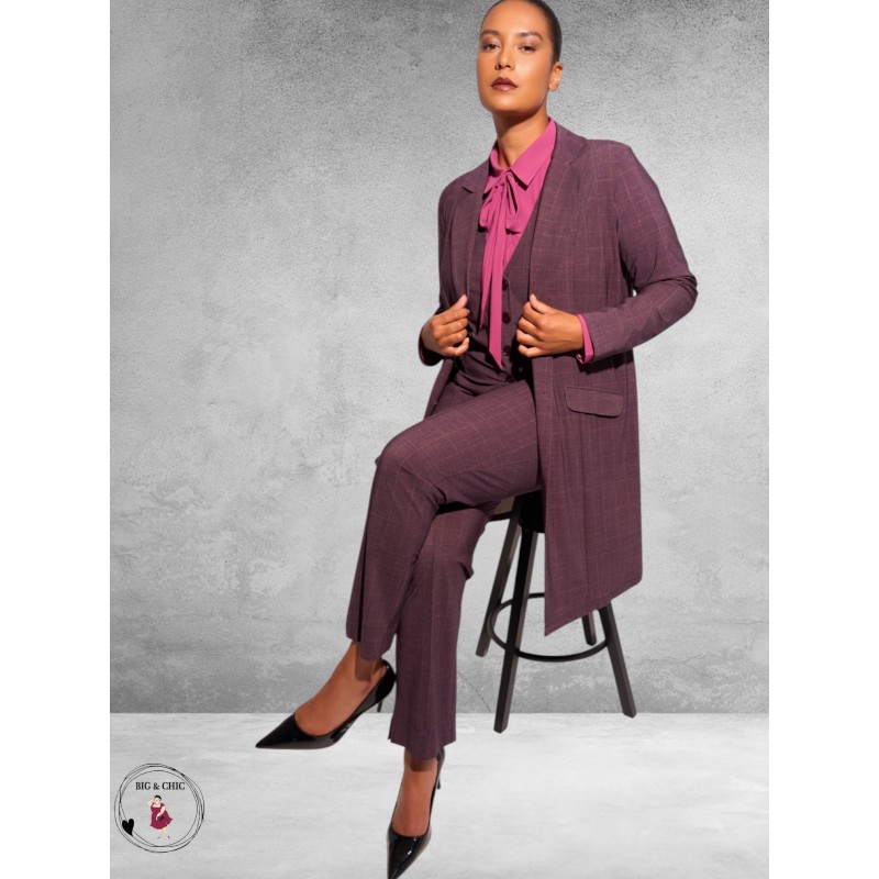 PLUS BASICS Broek/Pants CARRÉ PINK
