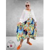 Rafay Jurk Mouwloos Blauw Flowers 