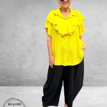New Style Roezel Blouse Geel 