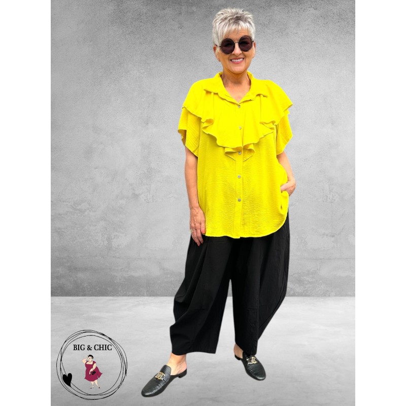 New Style Roezel Blouse Geel 