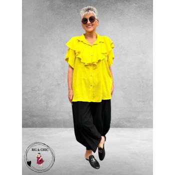 New Style Roezel Blouse Geel 