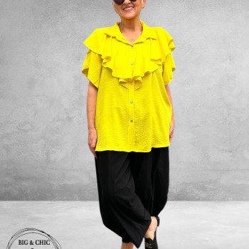 New Style Roezel Blouse Geel 