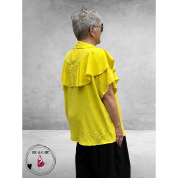 New Style Roezel Blouse Geel 