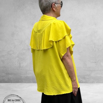 New Style Roezel Blouse Geel 