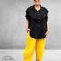 New Style Roezel Blouse Zwart