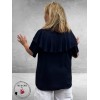 New Style Roezel Blouse Navy