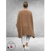 Rafay Poncho Zomer Shirt Beige