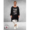 Rafay Poncho Zomer Shirt Zwart