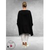 Rafay Poncho Zomer Shirt Zwart