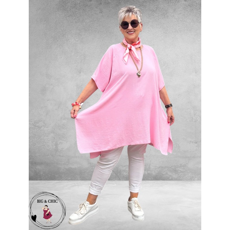 Rafay Shirt A-Lijn Roze
