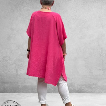 Rafay Shirt A-Lijn Pink