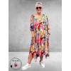 Rafay Jurk A-Lijn Florale Print