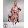 Rafay Jurk A-Lijn Florale Print