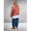 Rafay Shirt Blouson Model Flower  Print