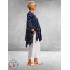 Rafay Tuniek A-Lijn Navy Dots