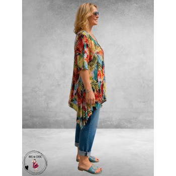 Rafay Tuniek/Shirt Tropische Flair