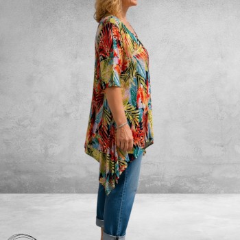 Rafay Tuniek/Shirt Tropische Flair